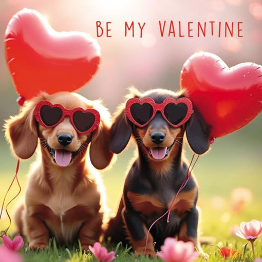 Picture of BE MY VALENTINE CARD